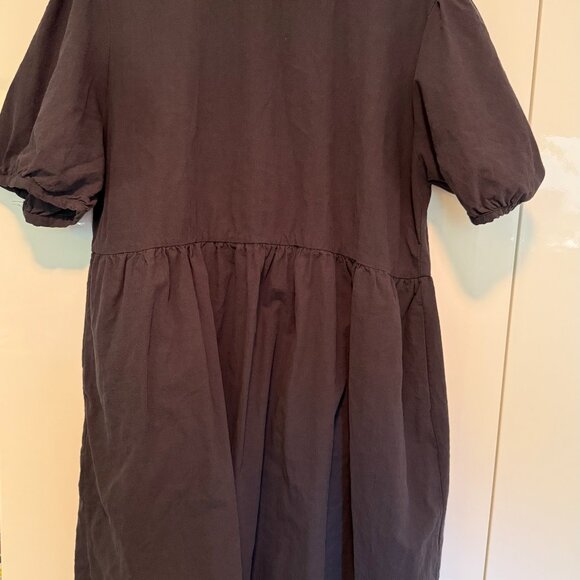 Tradlands Nico 2.0 Balloon Sleeve Dress - Black - Picture 3 of 5